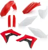 Acerbis Complete Plastic Fender Body Kit OE Red/White/Black