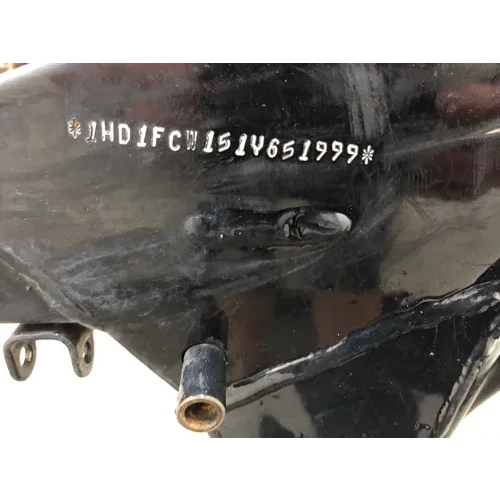 Main Frame Chassis CLN 2001 Harley Electra Glide Ultra Classic EFI FLHTCUI 2804A 11