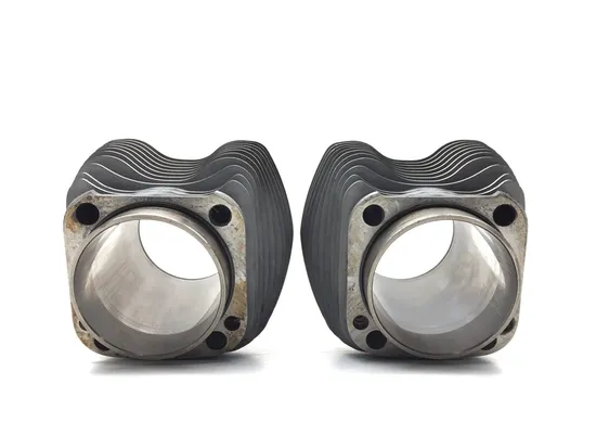 Front Rear Cylinder Jugs w Pistons 04 Harley-Davidson Electra Glide FLHT 2799A