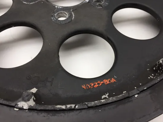 Rear Drive Belt Pulley 1987 Harley-Davidson EVO Electra Glide FLHT 2760A