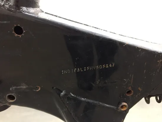 Main Frame Chassis CLN Ready To Go 1987 Harley EVO Electra Glide FLHT 2760A