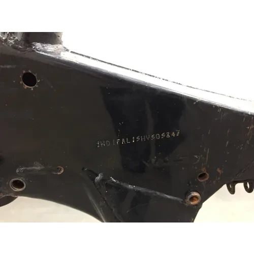 Main Frame Chassis CLN Ready To Go 1987 Harley EVO Electra Glide FLHT 2760A 5