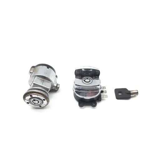 Lockset Ignition Key Steering Lock 2011 Harley Dyna Wide Glide EFI FXDWGI 2811A 3