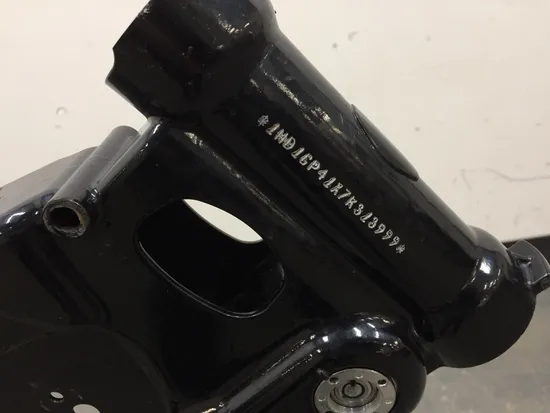 Main Frame Chassis CLN Ready To Go 2007 Harley Dyna Wide Glide EFI FXDWGI 2818A