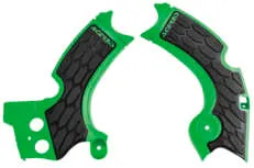 ACERBIS X Grip Frame Guards Green Black