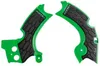 ACERBIS X Grip Frame Guards Green Black