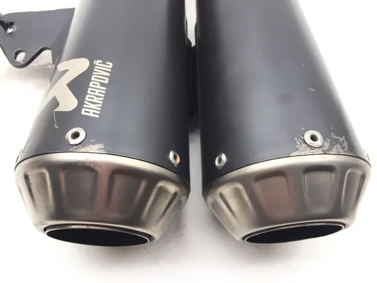 Akrapovic Slip-on Exhaust Stock Headers 2015 Ducati Scrambler Enduro 2814A x
