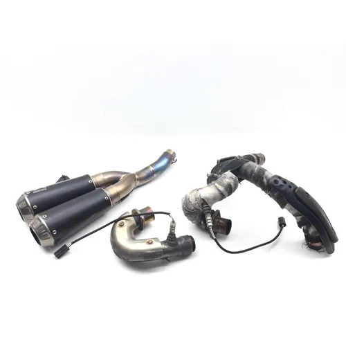 Akrapovic Slip-on Exhaust Stock Headers 2015 Ducati Scrambler Enduro 2814A x
