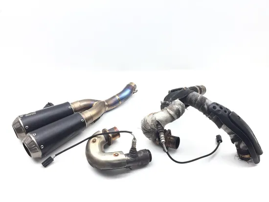 Akrapovic Slip-on Exhaust Stock Headers 2015 Ducati Scrambler Enduro 2814A x