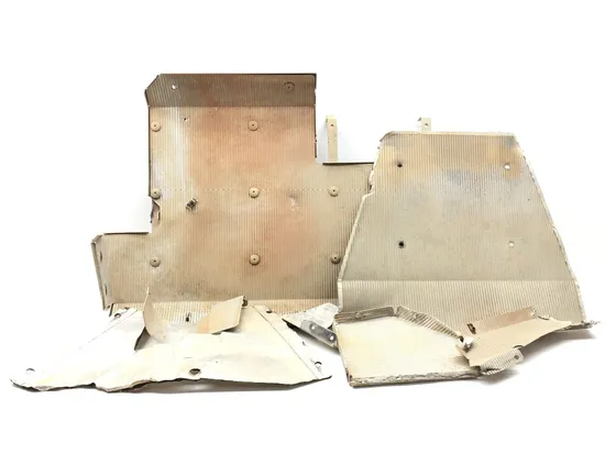 Exhaust Header Head Pipe Heat Shield Set 2018 Textron Wildcat XX 4X4 2820A