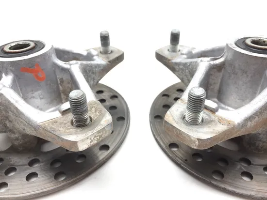 Front Wheel Hub W Rotor Set 2007 Yamaha YFZ450 2829A PARTS