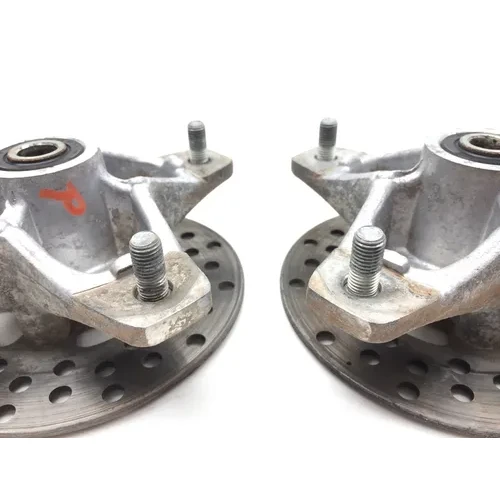 Front Wheel Hub W Rotor Set 2007 Yamaha YFZ450 2829A PARTS 18
