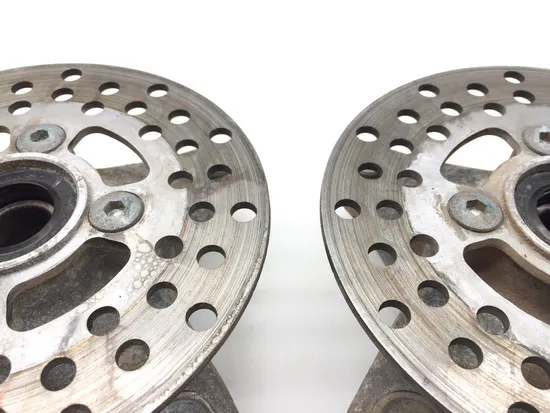 Front Wheel Hub W Rotor Set 2007 Yamaha YFZ450 2829A PARTS