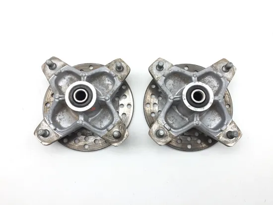 Front Wheel Hub W Rotor Set 2007 Yamaha YFZ450 2829A PARTS