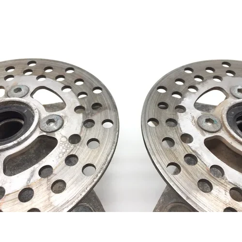Front Wheel Hub W Rotor Set 2007 Yamaha YFZ450 2829A PARTS 7