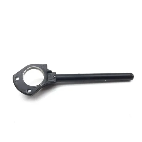 Left Clip-On Clip Side Handle Bar 2006 Kawasaki Ninja ZX14 ZX1400A 2825A 12