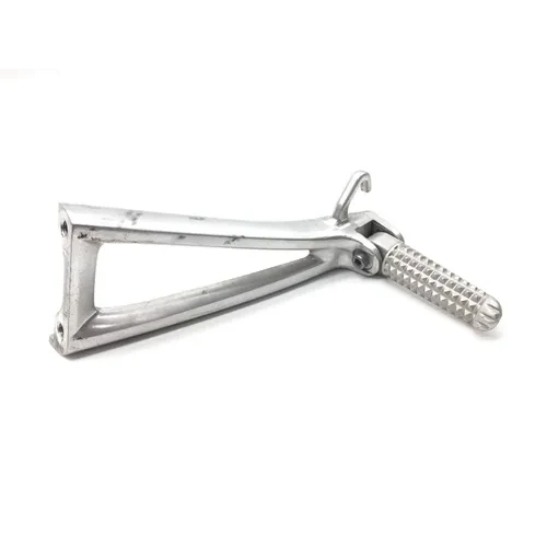 Left Rear Back Passenger Peg Bracket Side 2005 Yamaha YZF R6 2827A x 3