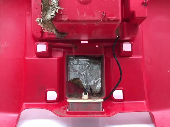 Rear Fender Fenders Plastic 2001 Yamaha Kodiak 400 YFM400FA 4x4 2830A x