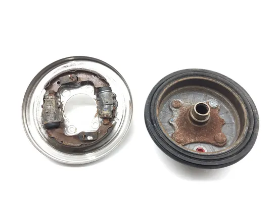 Front Drum Brake Backing Assembly Left 1998 Honda Foreman TRX400FW 4x4 2831A x