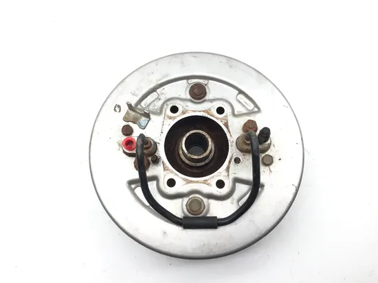 Front Drum Brake Backing Assembly Left 1998 Honda Foreman TRX400FW 4x4 2831A x