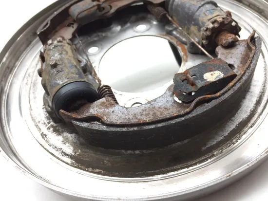 Front Drum Brake Backing Assembly Left 1998 Honda Foreman TRX400FW 4x4 2831A x