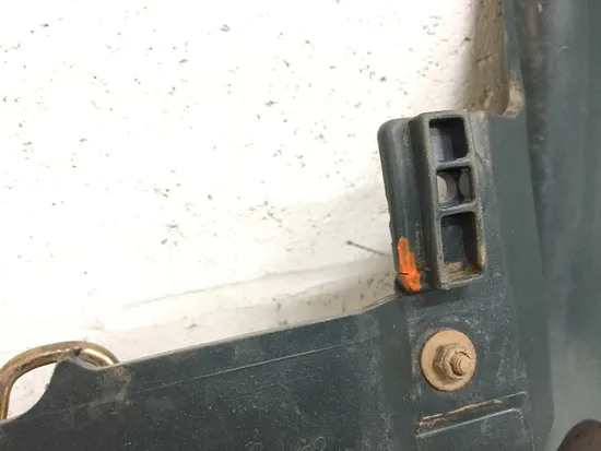 Rear Fender Fenders Plastic 2002 Polaris Sportsman 700 Twin 2832A x