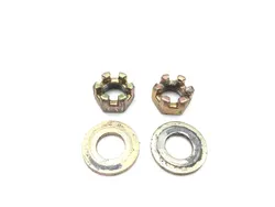 Front Wheel Hub Spindle Castle Nuts 2002 Polaris Sportsman 700 Twin 2832A