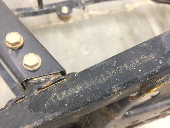 Frame Chassis 2002 Polaris Sportsman 700 Twin 2832A