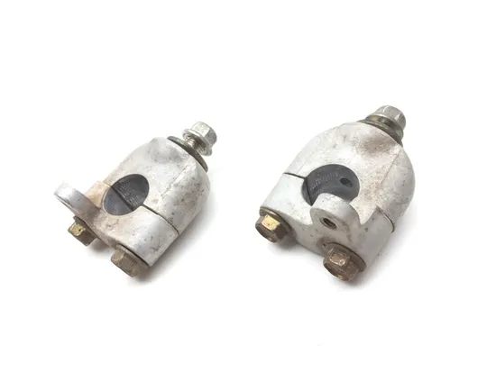 Handlebar Handle Bar Mount Clamps 7/8 01 Honda Rancher 350 TRX350FE 4x4 ES 2833A