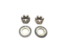 Front Wheel Hub Spindle Castle Nuts 2004 Polaris Sportsman 700 Twin 2806A