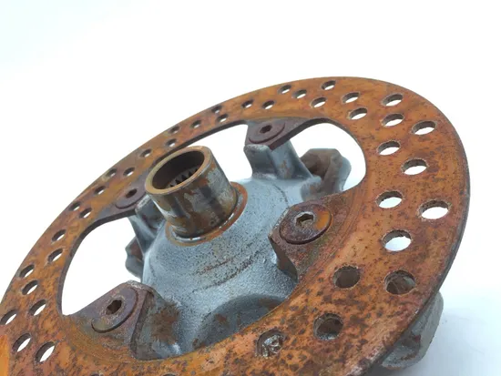 Front Wheel Hub with Rotor A 2003 Kawasaki Prairie 360 KVF360A 4x4 2834A PARTS