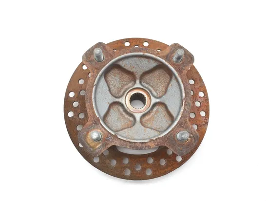 Front Wheel Hub with Rotor B 2003 Kawasaki Prairie 360 KVF360A 4x4 2834A PARTS
