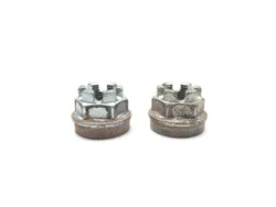 Front Wheel Hub Spindle Castle Nuts 2003 Kawasaki Prairie 360 KVF360A 4x4 2834A
