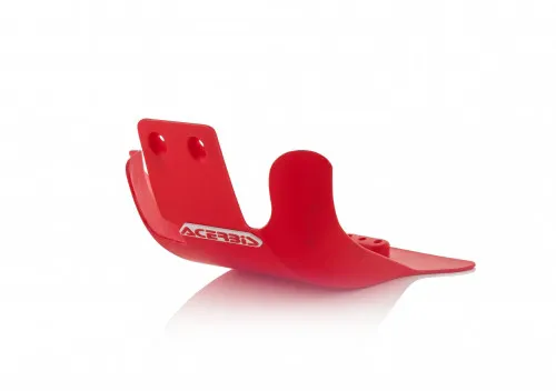 Acerbis Polypropylene Chassis Belly Skid Plate Red