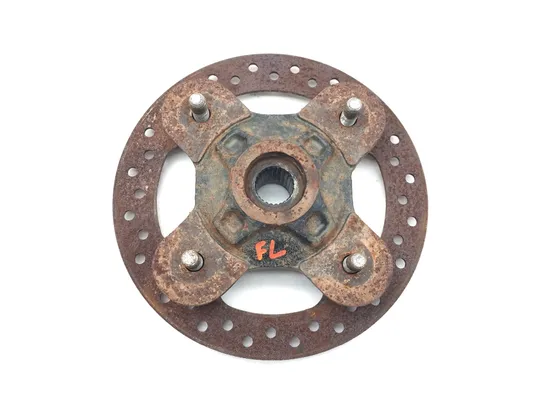 Front Wheel Hub with Rotor B 2015 Polaris RZR XP 1000 EPS 2837A x