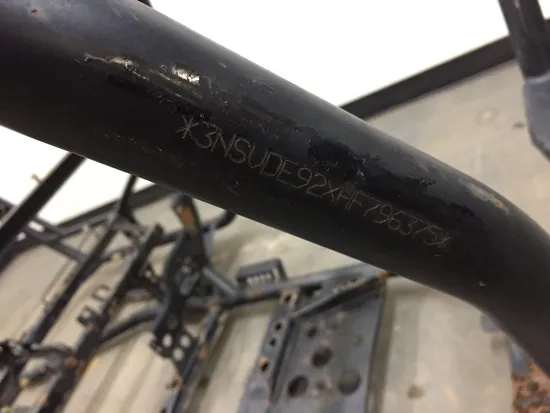 Frame Chassis 2017 Polaris RZR XP Turbo EPS 2838A x