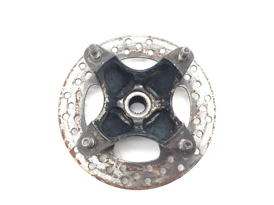 Front Wheel Hub with Rotor B 2002 Kawasaki Prairie 650 KVF650A 4x4 2840A