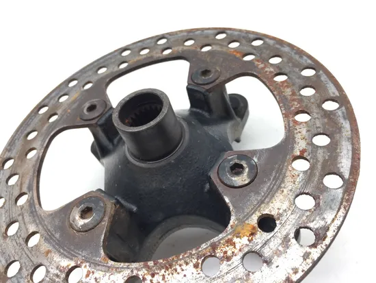 Front Wheel Hub with Rotor B 2002 Kawasaki Prairie 650 KVF650A 4x4 2840A