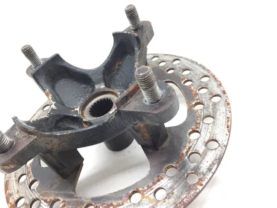 Front Wheel Hub with Rotor B 2002 Kawasaki Prairie 650 KVF650A 4x4 2840A