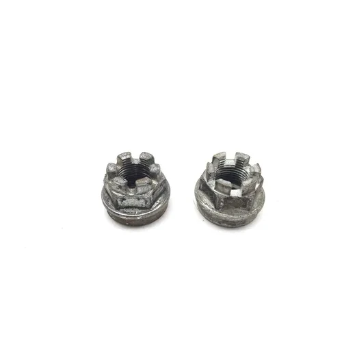 Front Wheel Hub Spindle Castle Nuts 2002 Kawasaki Prairie 650 KVF650A 4x4 2840A 3