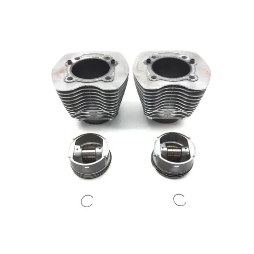 Front Rear Cylinder Jug Set 2005 Harley-Davidson Electra Glide EFI FLHTI 2839A 3