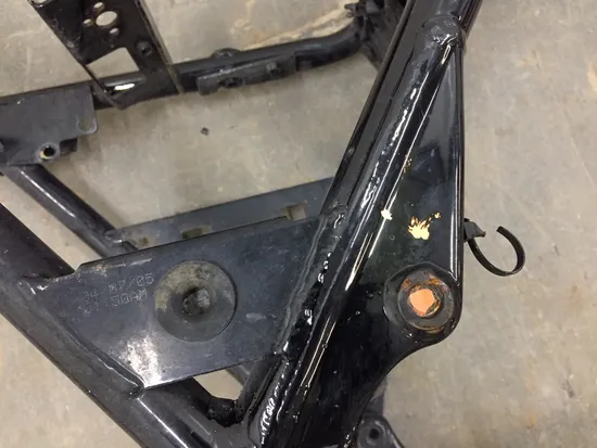 Main Frame Chassis CLN Ready To Go 2005 Harley Electra Glide EFI FLHTI 2839A x