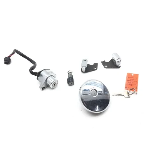 Lockset Ignition Key Steering Lock 2000 Kawasaki Vulcan 1500 Classic 2817A 3