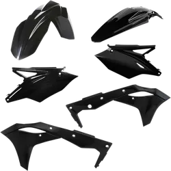 Acerbis Plastic Fender Body Kit Black