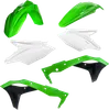 Acerbis Plastic Fender Body Kit Green White Black