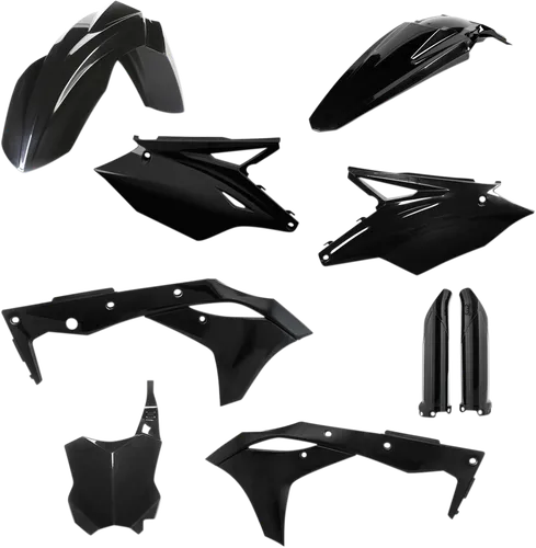 Acerbis Complete Plastic Fender Body Kit Black