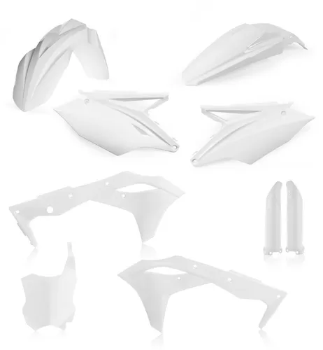 Acerbis Complete Plastic Fender Body Kit White