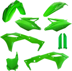 Acerbis Complete Plastic Fender Body Kit Green