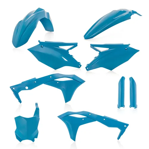 Acerbis Complete Plastic Fender Body Kit Light Blue