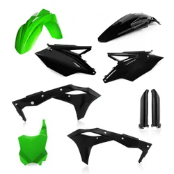 Acerbis Complete Plastic Fender Body Kit Green Black